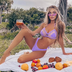 Candy crochet bikini