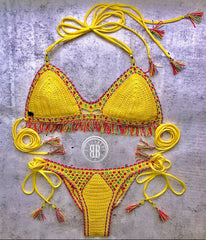 Samba Crochet Beaded Bikini