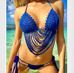 CoCo Blue Crochet Bikini