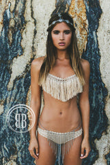 original sand dollar fringe bikini